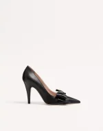 Valentino Bowow Pump In Kidskin 100Mm